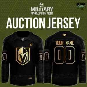 Vegas Golden Knights Military Appreciation Night 2025 Hockey Jersey
