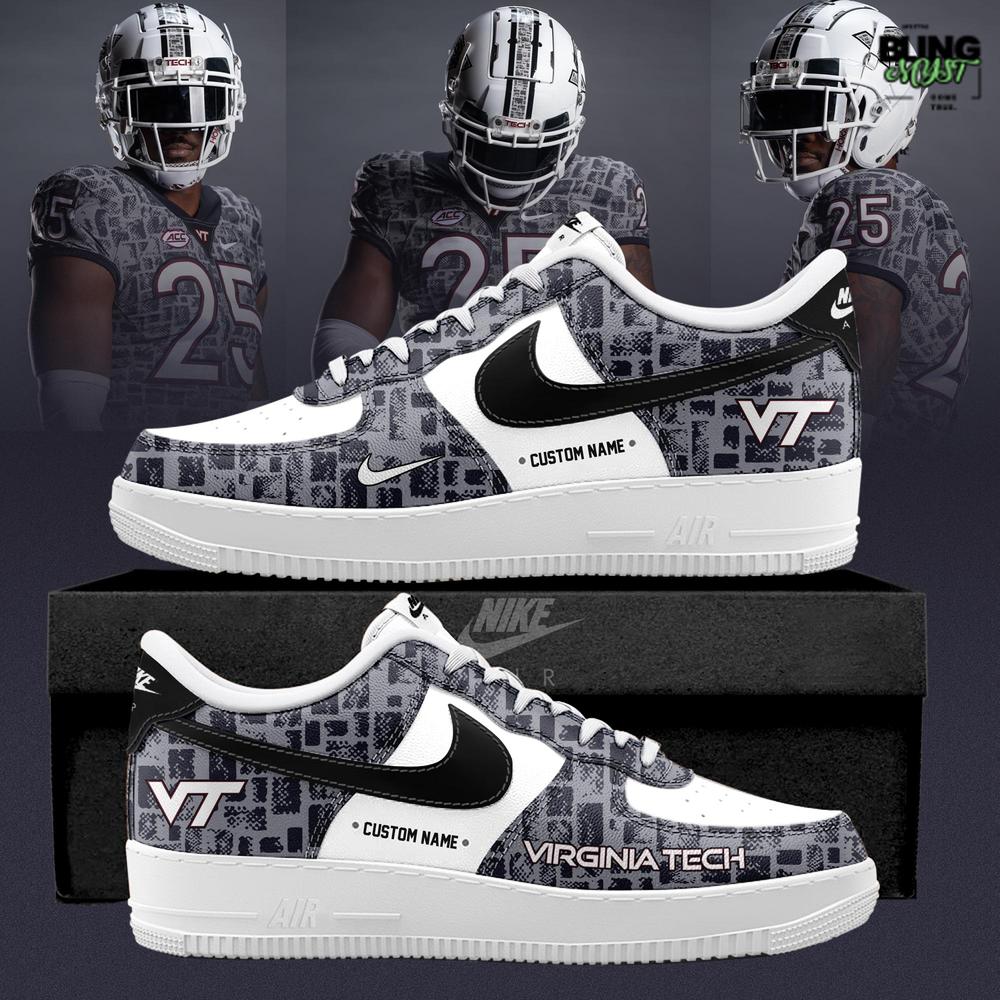 Virginia Tech Hokies Hokie Stone Limited Edition Air Force 1 Virginia Tech Hokies Hokie Stone Limited Edition Air Force 1