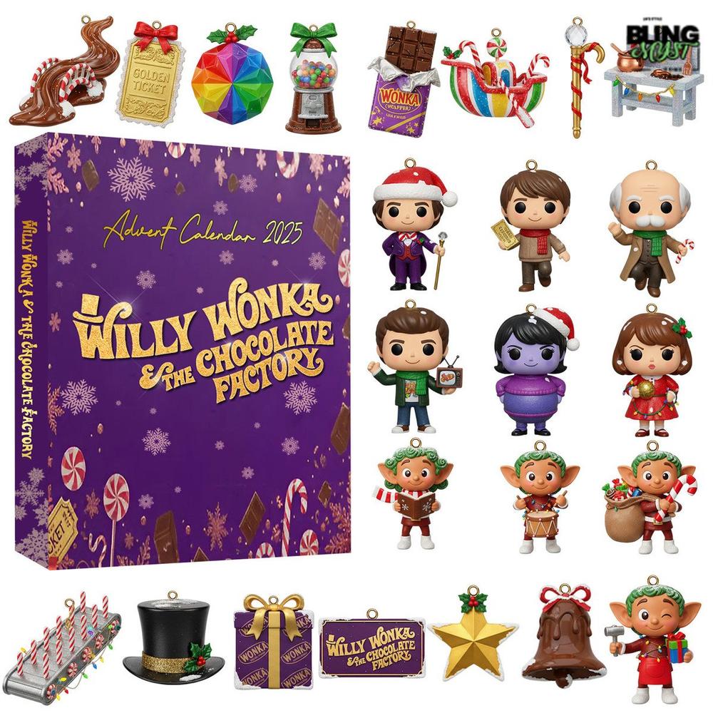 Willy Wonka & The Chocolate Factory 2025 Advent Calendar Willy Wonka & The Chocolate Factory 2025 Advent Calendar