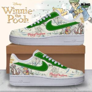 Winnie The Pooh Merry Christmas Limited Edition Air Force 1