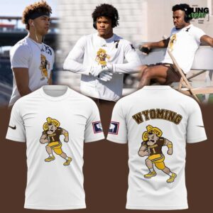 Wyoming Cowboy Football Focus Mode Special Edition T-Shirt