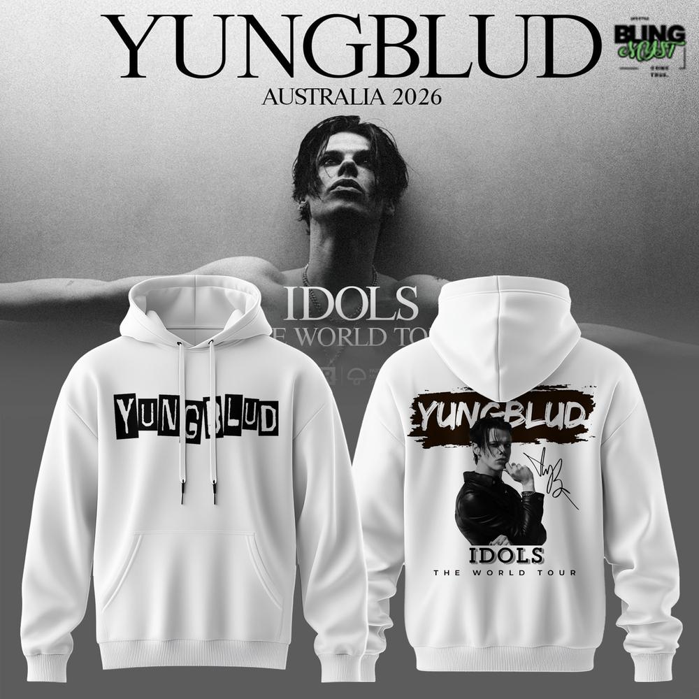 Yungblud IDOLS The World Tour 2026 Hoodie Yungblud IDOLS The World Tour 2026 Hoodie