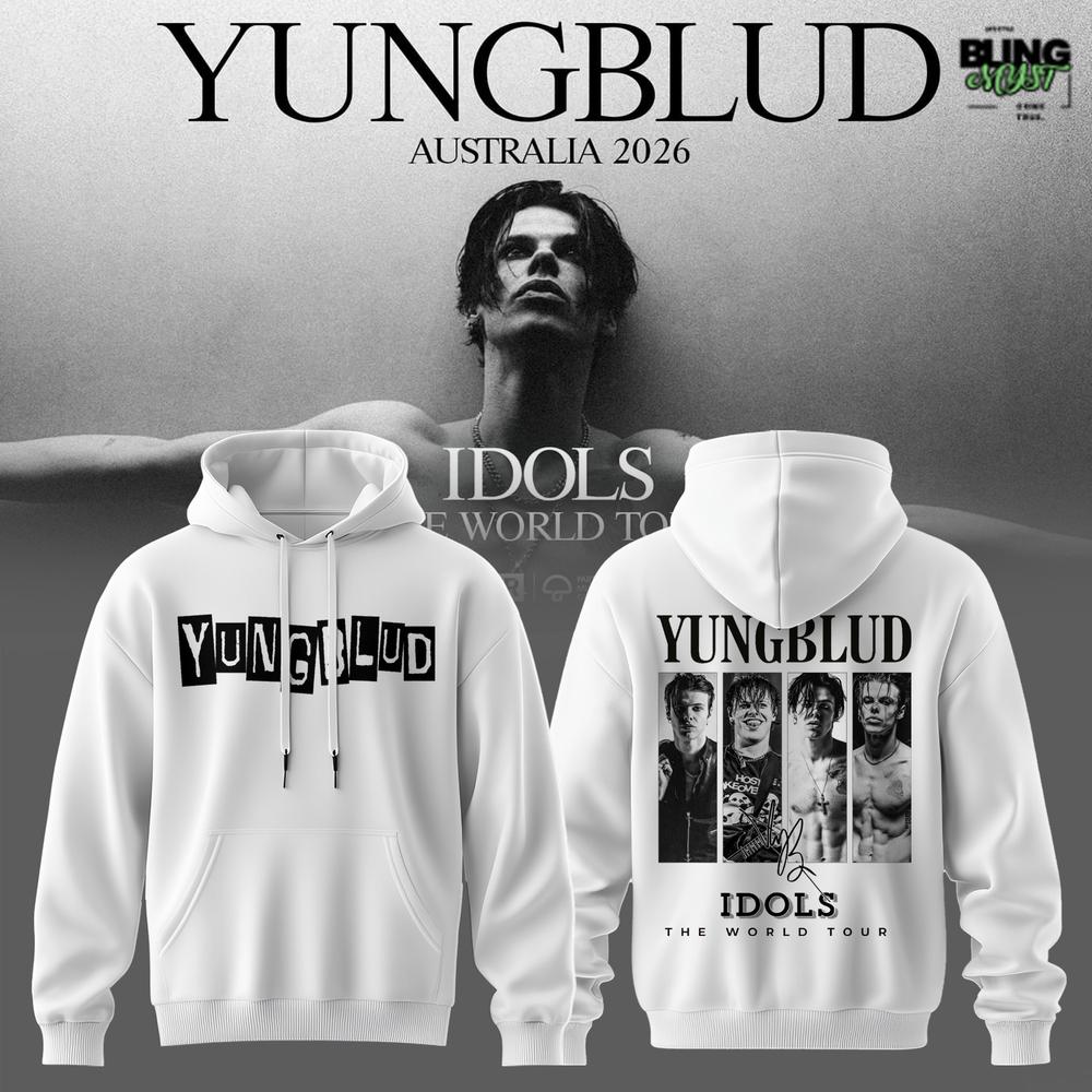 Yungblud IDOLS The World Tour 2026 Hoodie Yungblud IDOLS The World Tour 2026 Hoodie