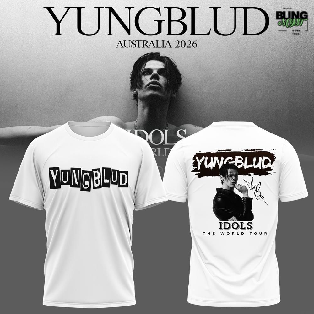 Yungblud IDOLS The World Tour 2026 T-Shirt Yungblud IDOLS The World Tour 2026 T-Shirt