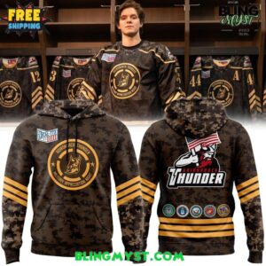 Adirondack Thunder 2025 Military Appreciation Night Hoodie