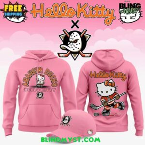 Anaheim Ducks x Hello Kitty Special Edition Hoodie