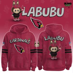 Arizona Cardinals x Labubu Limited Edition Hoodie