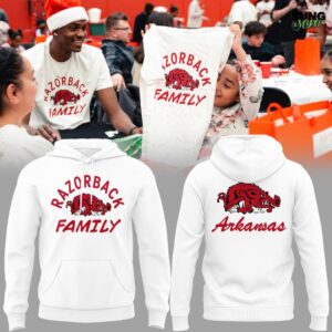 Arkansas Razorbacks Family 2026 Hoodie