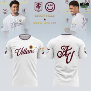 Aston Villa x Mira Mikati Limited Edition T-Shirt