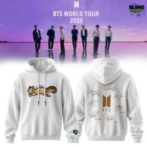 BTS Comeback & World Tour 2026 Limited Edition Hoodie