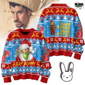 Bad Bunny Christmas Special Edition Sweater