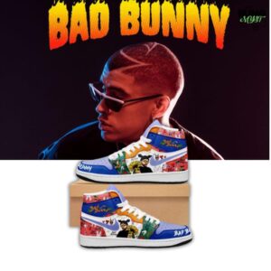 Bad Bunny Limited Edition Air Jordan 1 Sneaker