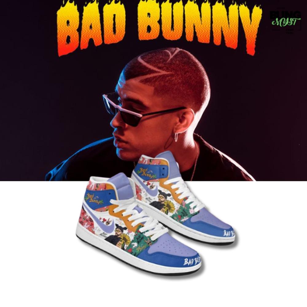 Bad Bunny Limited Edition Air Jordan 1 Sneaker Bad Bunny Limited Edition Air Jordan 1 Sneaker