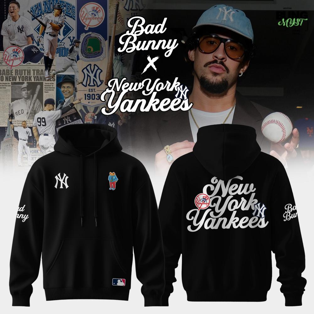 Bad Bunny x New York Yankees 2026 Hoodie Bad Bunny x New York Yankees 2026 Hoodie