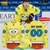 Iowa Heartlanders x Squidward SpongeBob 2025 Hockey Jersey Iowa Heartlanders x Squidward SpongeBob 2025 Hockey Jersey