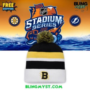 Boston Bruins 2026 NHL Stadium Series Beanie Hat