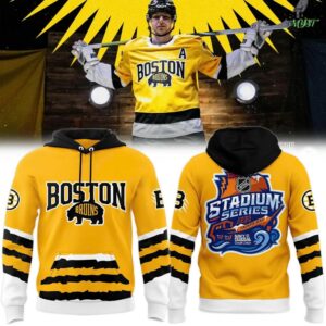 Boston Bruins 2026 NHL Stadium Series Hoodie