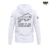 Buffalo Bills Josh Allen Pro Edition White Hoodie 2 Buffalo Bills Josh Allen Pro Edition White Hoodie 3