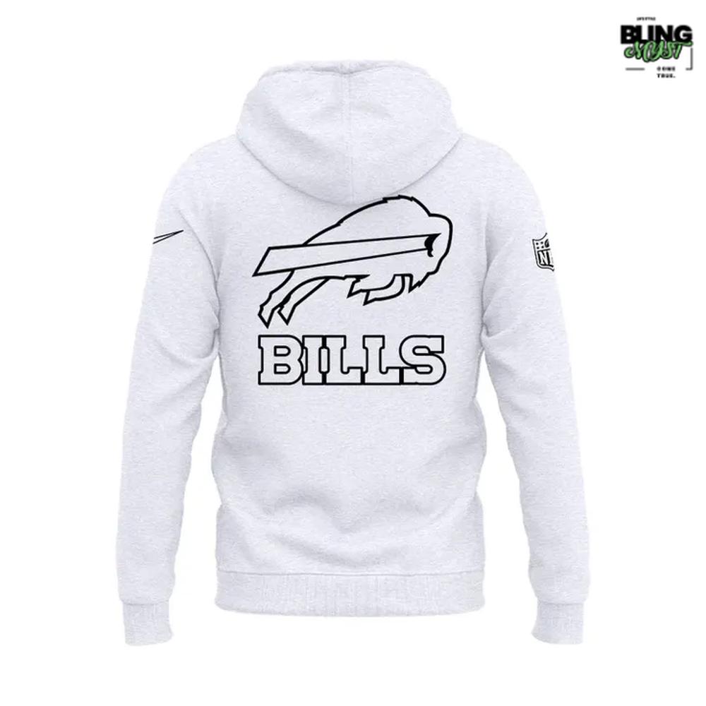 Buffalo Bills Josh Allen Pro Edition White Hoodie Buffalo Bills Josh Allen Pro Edition White Hoodie