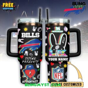 Buffalo Bills x Bad Bunny Super Bowl LX Stanley Tumbler Cup