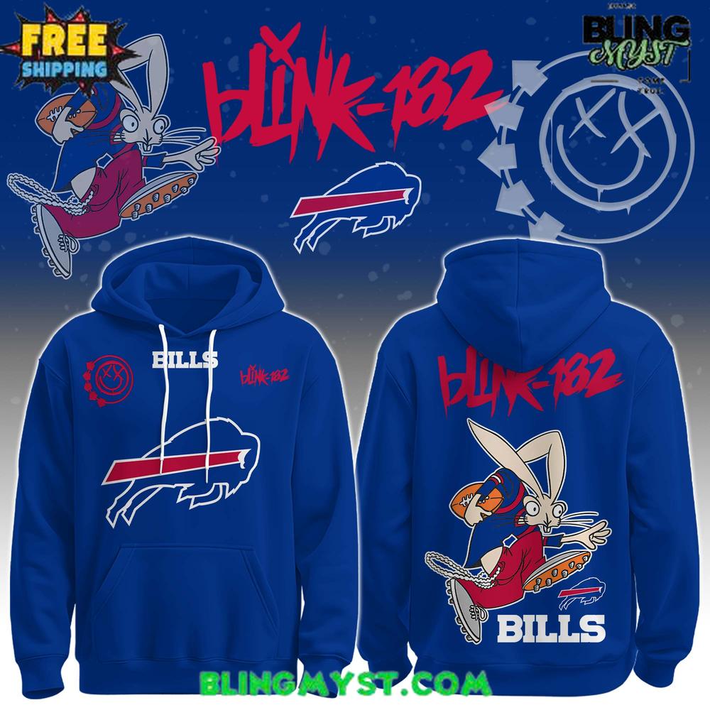 Buffalo Bills x Blink-182 Pop-Punk Hoodie Buffalo Bills x Blink-182 Pop-Punk Hoodie