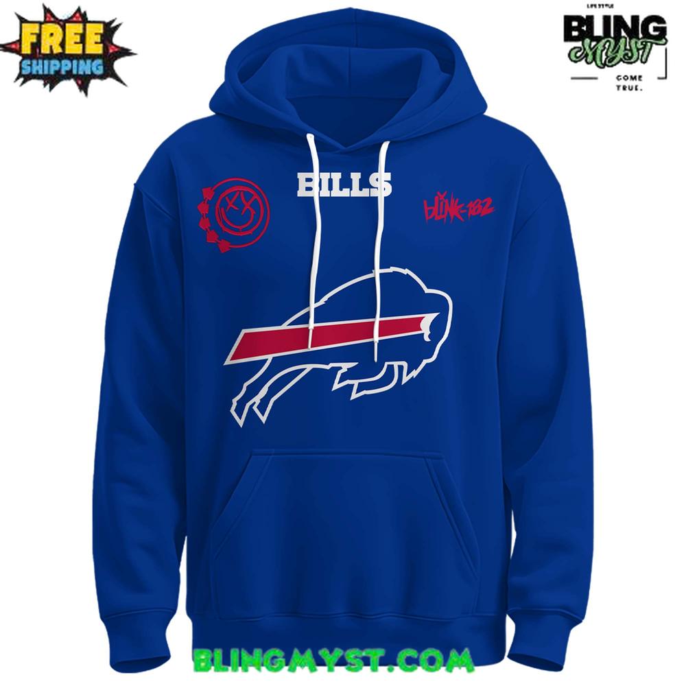 Buffalo Bills x Blink-182 Pop-Punk Hoodie Buffalo Bills x Blink-182 Pop-Punk Hoodie