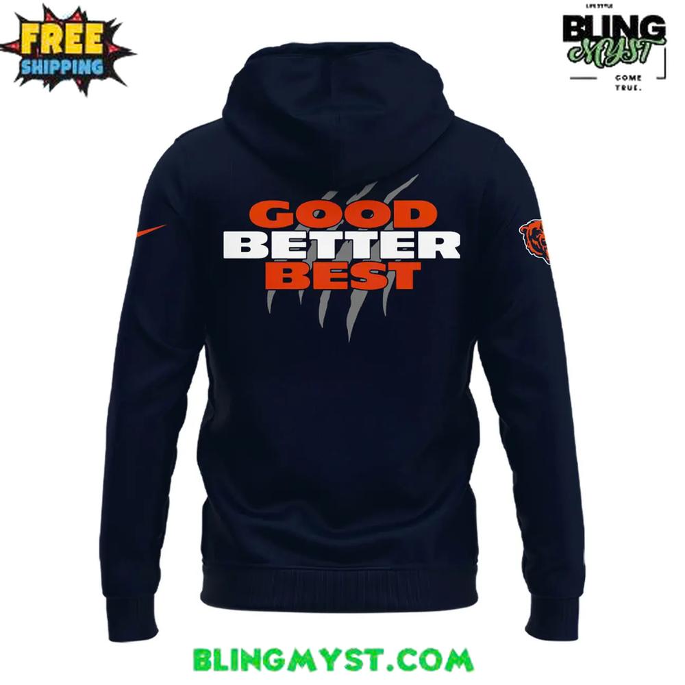 Chicago Bears Thanks Lovie Good Better Best Hoodie Chicago Bears Thanks Lovie Good Better Best Hoodie
