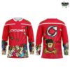 Cincinnati Cyclones Teddy Bear Toss Night Edition Hockey Jersey 1 Cincinnati Cyclones Teddy Bear Toss Night Edition Hockey Jersey 2
