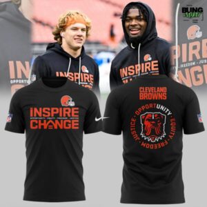 Cleveland Browns Inspire Change Support Special Edition T-Shirt