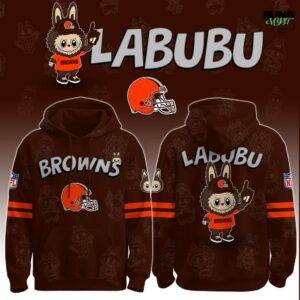 Cleveland Browns x Labubu Limited Edition Hoodie