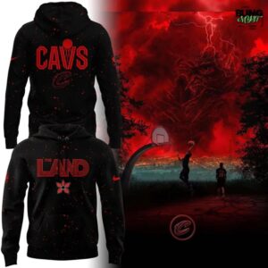 Cleveland Cavaliers x Stranger Things 2025 Hoodie
