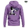 Coach Collin Klein Kansas State Wildcats Purple Hoodie 6
