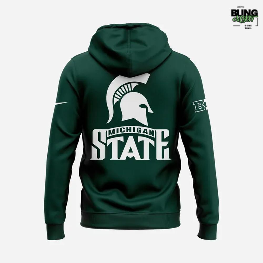 Coach Fitzgerald Michigan State Spartans Special Edition Hoodie Coach Fitzgerald Michigan State Spartans Special Edition Hoodie