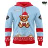 Coachella Valley Firebirds Teddy Bear Toss Christmas Hoodie 1 Coachella Valley Firebirds Teddy Bear Toss Christmas Hoodie 2