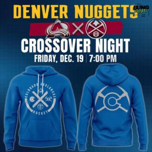 Colorado Avalanche x Denver Nuggets Crossover Night Hoodie