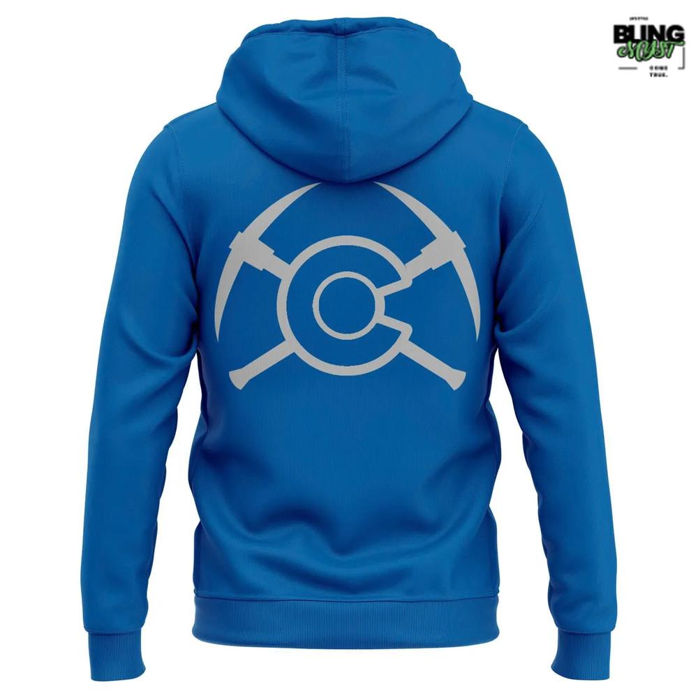 Colorado Avalanche x Denver Nuggets Crossover Night Hoodie Colorado Avalanche x Denver Nuggets Crossover Night Hoodie