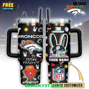 Denver Broncos x Bad Bunny Super Bowl LX Stanley Tumbler Cup