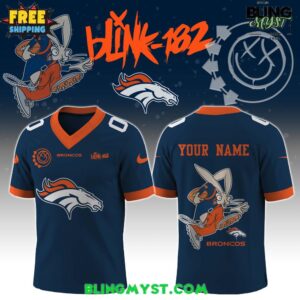 Denver Broncos x Blink-182 Pop-Punk Football Jersey
