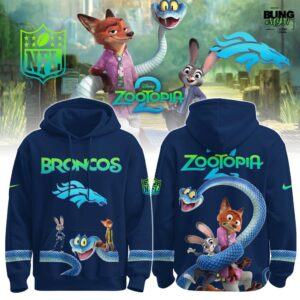 Denver Broncos x Zootopia 2 Limited Edition Hoodie