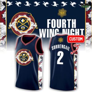Denver Nuggets Fourth Wing Night Special Edition Basketball Jersey