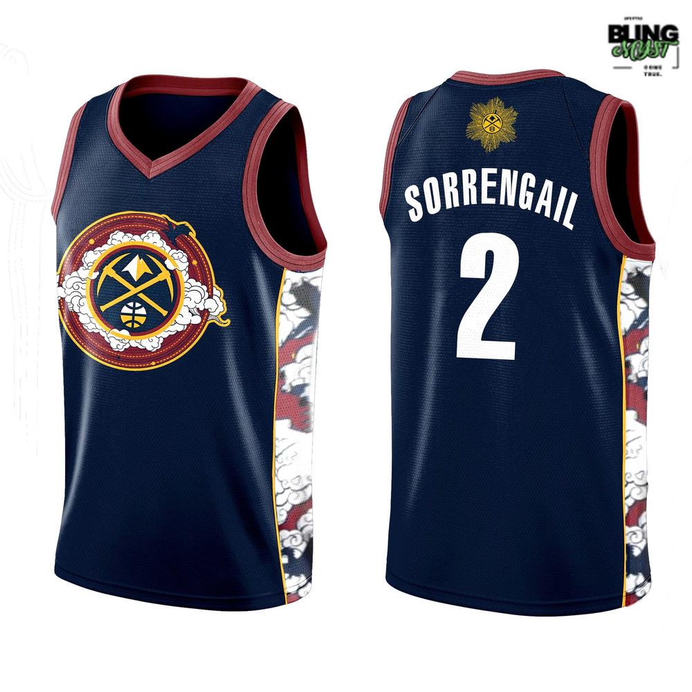 Denver Nuggets Fourth Wing Night Special Edition Basketball Jersey Denver Nuggets Fourth Wing Night Special Edition Basketball Jersey