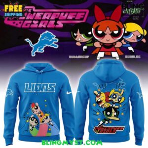 Detroit Lions The Powerpuff Girls Hoodie