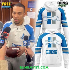 Detroit Lions Vintage 1961 Logo Special Hoodie