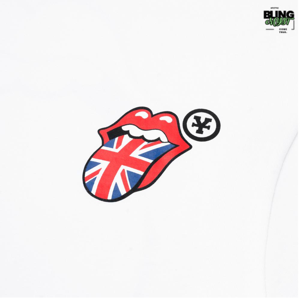 Dirty Coins Rolling Stones UK Logo T-Shirt Dirty Coins Rolling Stones UK Logo T-Shirt