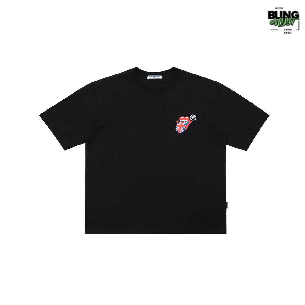 Dirty Coins Rolling Stones UK Logo T-Shirt Dirty Coins Rolling Stones UK Logo T-Shirt