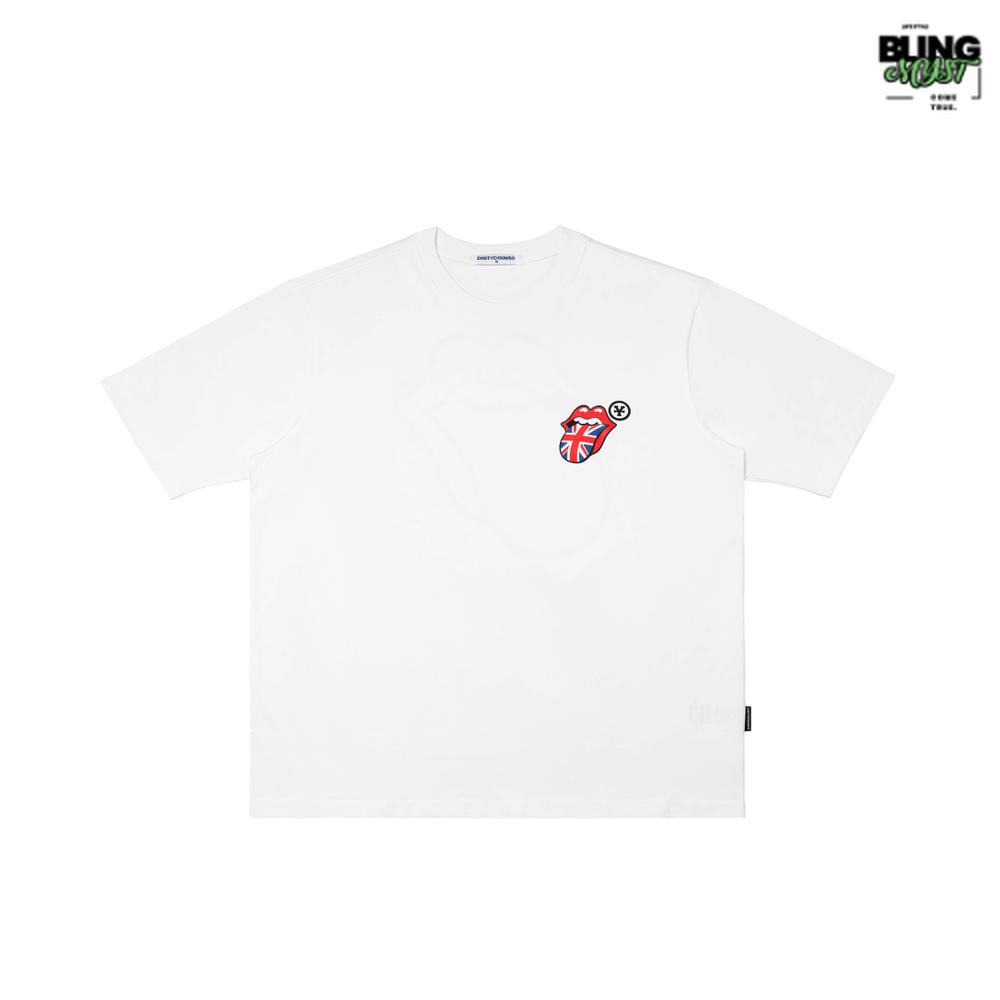 Dirty Coins Rolling Stones UK Logo T-Shirt Dirty Coins Rolling Stones UK Logo T-Shirt