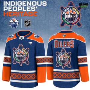 Edmonton Oilers Indigenous People Heritage 2026 Hockey Jersey