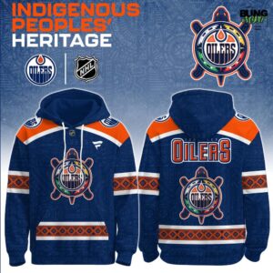 Edmonton Oilers Indigenous People Heritage 2026 Hoodie