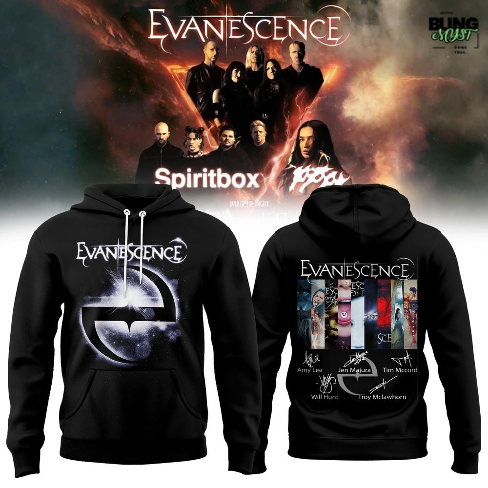 Evanescence US & UK 2026 World Tour Special Edition Hoodie Evanescence US & UK 2026 World Tour Special Edition Hoodie