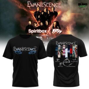 Evanescence US & UK 2026 World Tour Special Edition T-Shirt